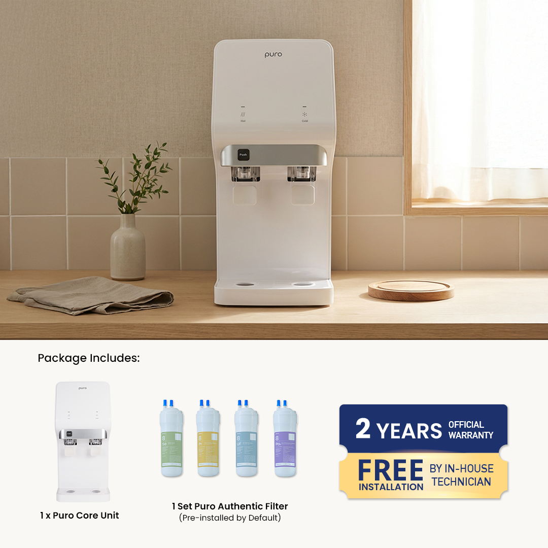 Puro Core – 4-Stage UF Hot & Cold Water Purifier