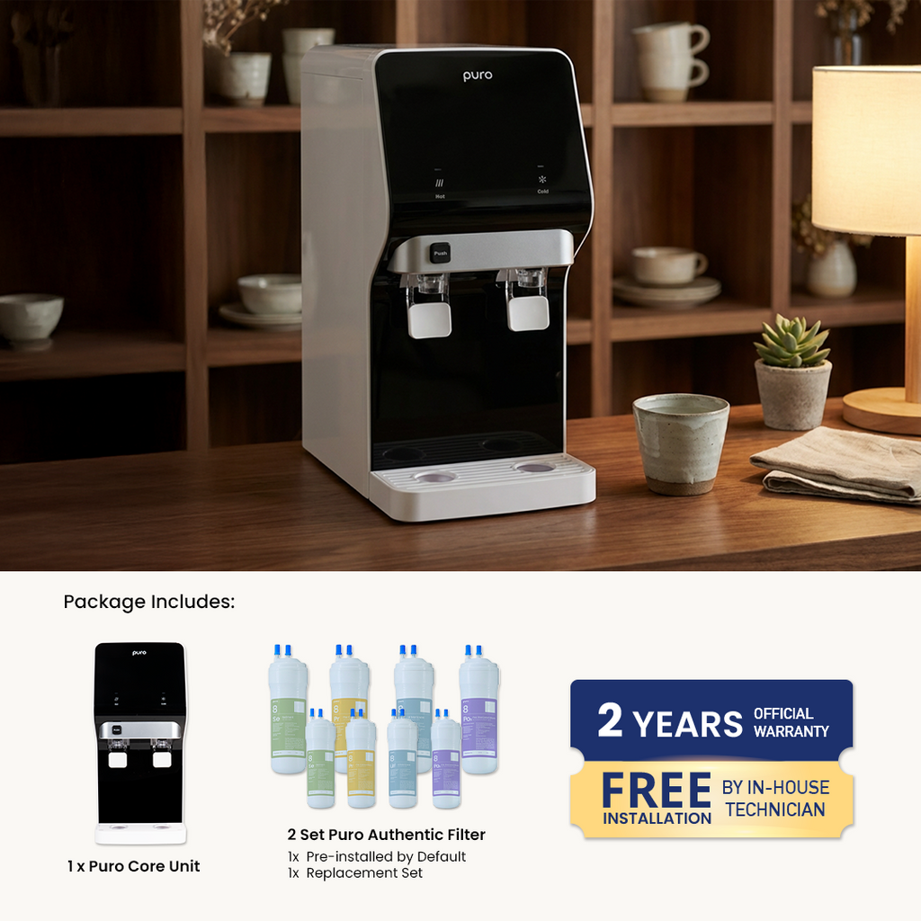 Puro Core – 4-Stage UF Hot & Cold Water Purifier
