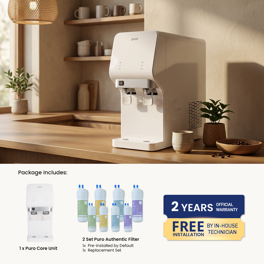 Puro Core – 4-Stage UF Hot & Cold Water Purifier